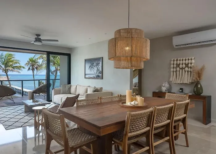 Apartment Beachfront 3br At Tankah Bay
